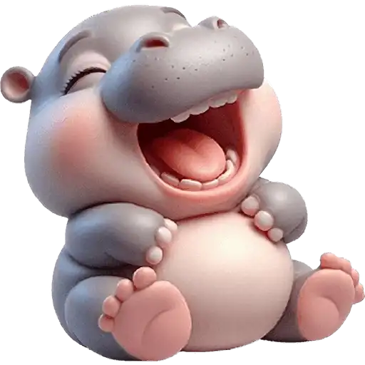 Парный бегемотик preview