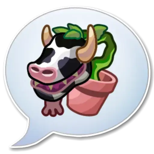 Sticker 🐮