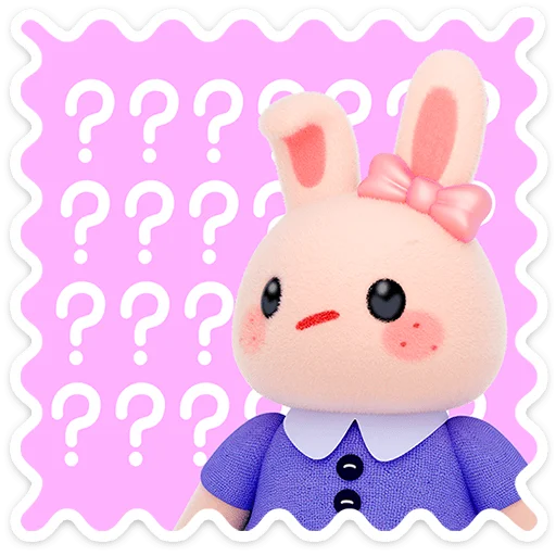 Sticker 🐰