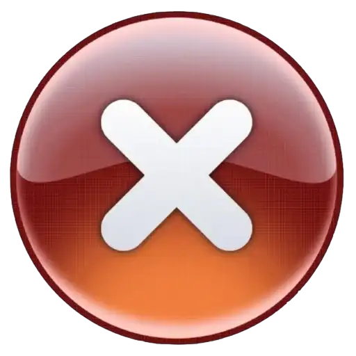 Sticker ❌