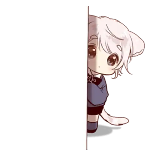 Cute cat ear boy preview