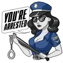Sticker 👮‍♀️