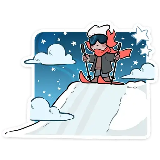 Sticker ⛷