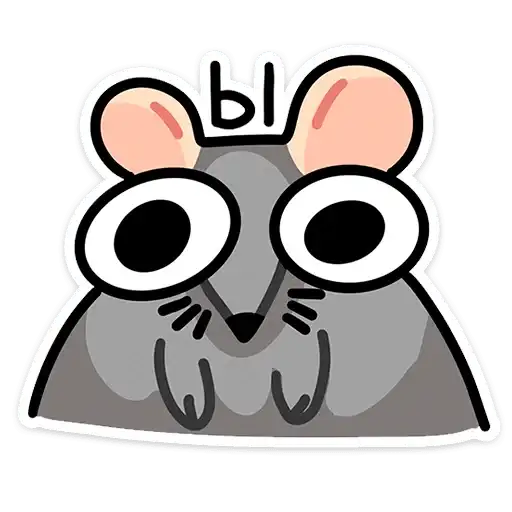 Sticker 🐀