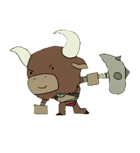 Sticker 🐂