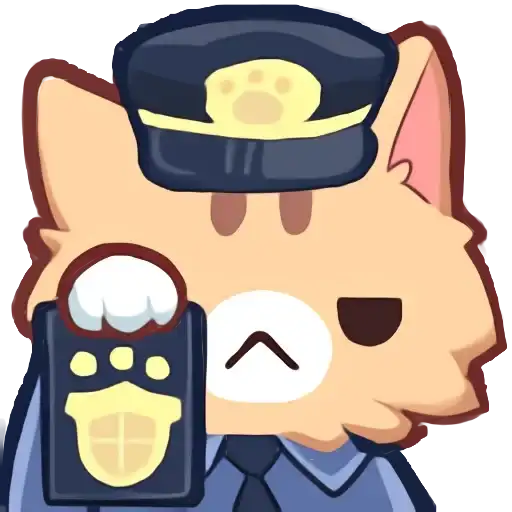 Sticker 👮