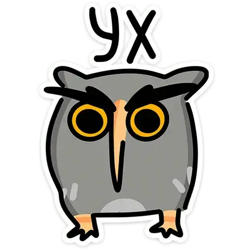 Sticker 🦉