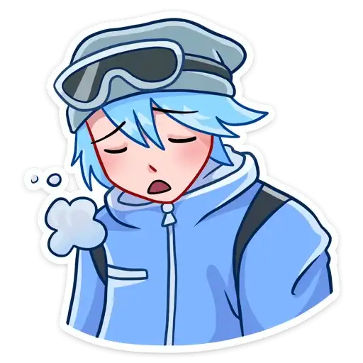 Sticker 😮‍💨