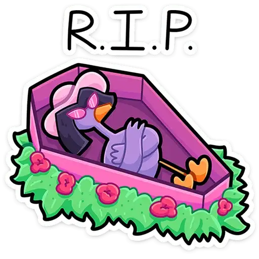 Sticker ⚰️