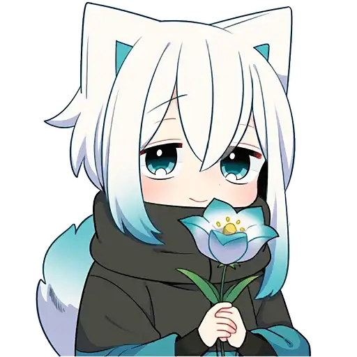 Белый котёнок B preview