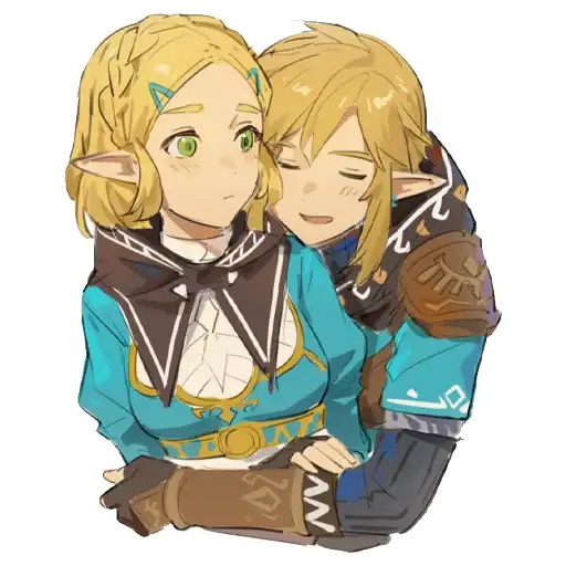 Princess Zelda and Link preview