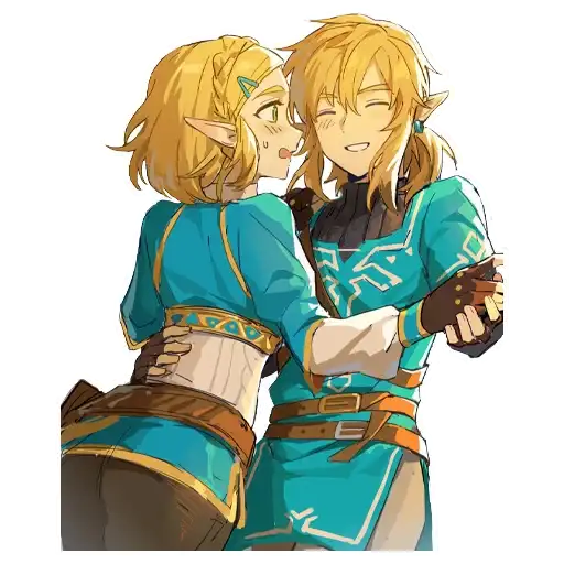 Princess Zelda and Link preview