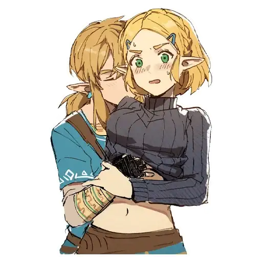 Princess Zelda and Link preview