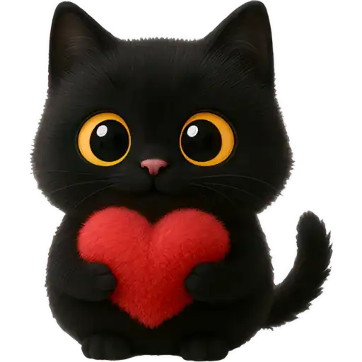 Чёрная киса preview