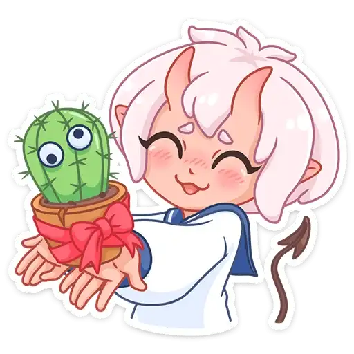 Школьница Они-тян preview