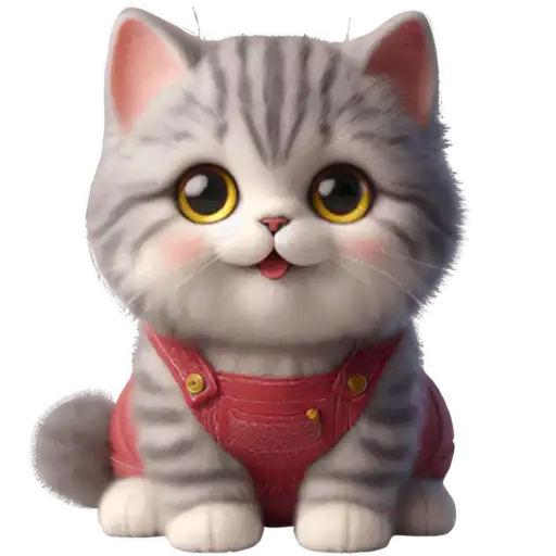 Кот в комбинезоне preview