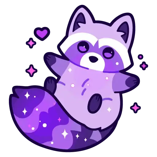 Sticker 🦝