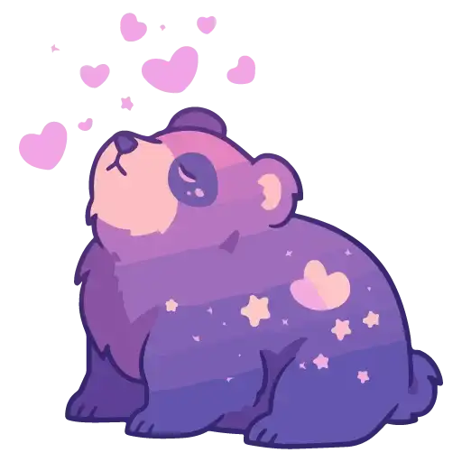 Sticker 🐻