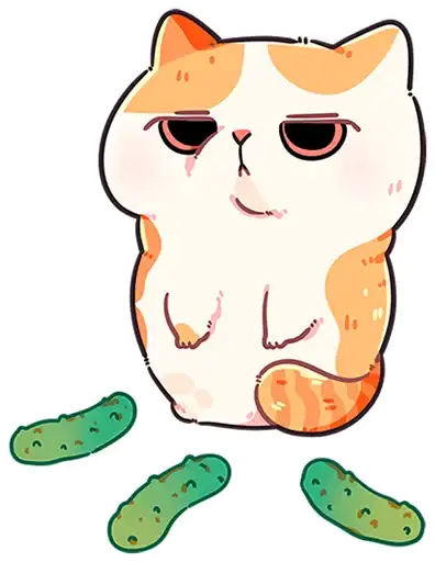 Sticker 🥒