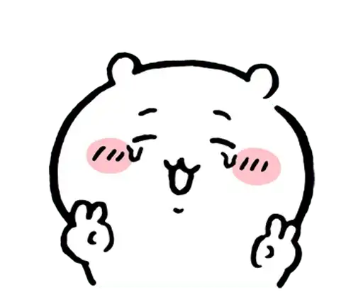 Chiikawa peace sign ♡
by nagano (LINE preview