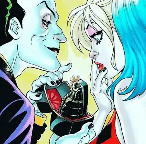 Joker and harley love story preview