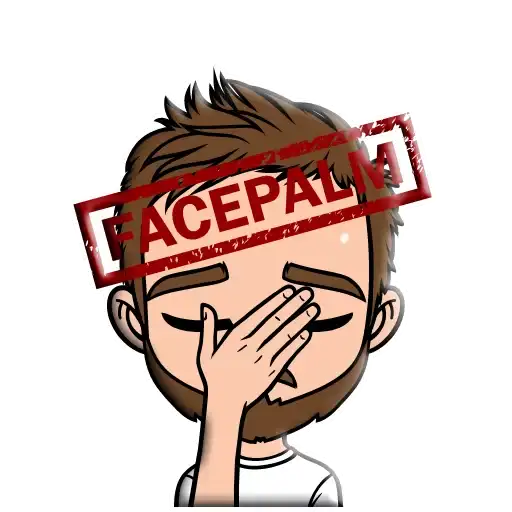 Sticker 🤦‍♂️