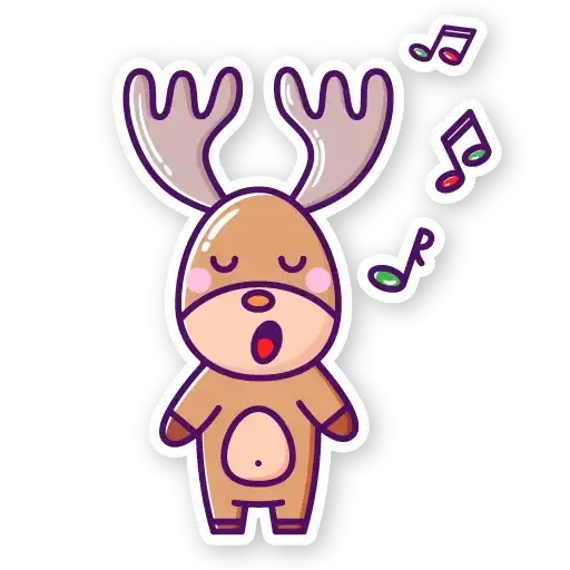 Sticker 🦌
