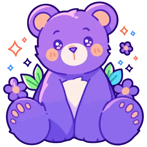 Sticker 🐻
