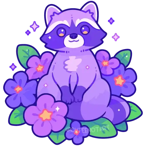 Sticker 🦝