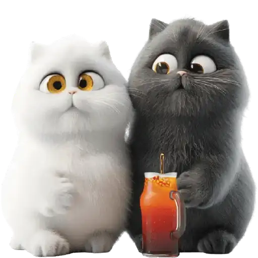 Парные котейки preview