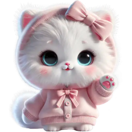 Розовая киса preview