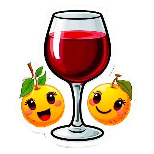 Sticker 🍷