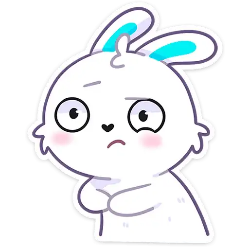 Sticker 🐰