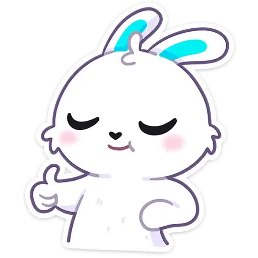 Sticker 🐰
