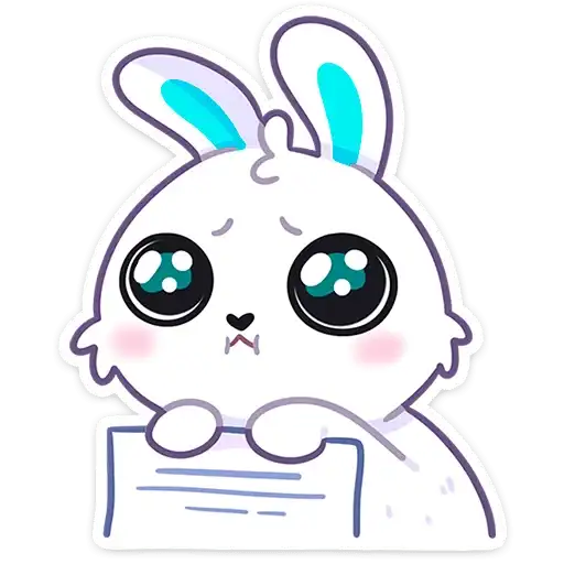 Sticker 🐰
