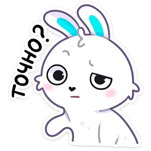 Sticker 🐰