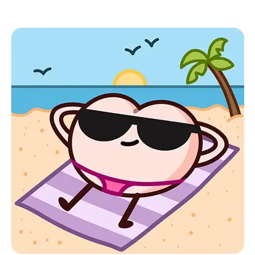 Sticker 🏖