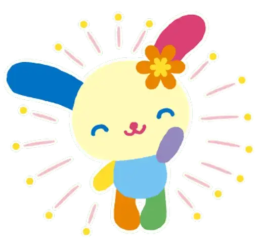 U･SA･HA･NA ♡ by sanrio (line preview