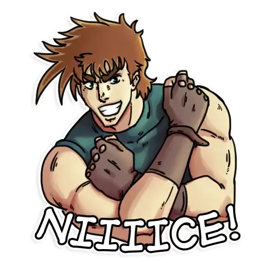 JJBA: Sticker preview