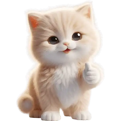 Забавный котёнок preview