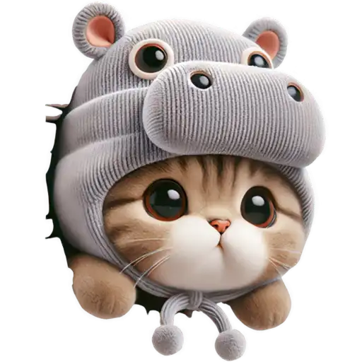 Котик-бегемотик preview