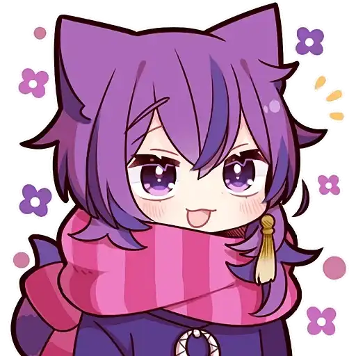 Фиолетовый Кот preview