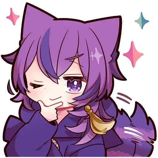 Фиолетовый Кот preview