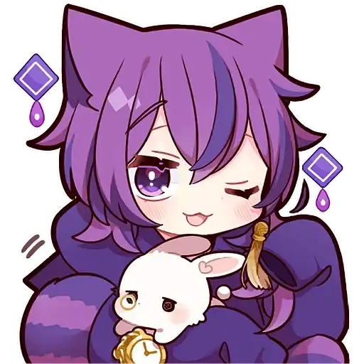 Фиолетовый Кот preview