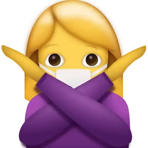 Sticker 🙅‍♀️