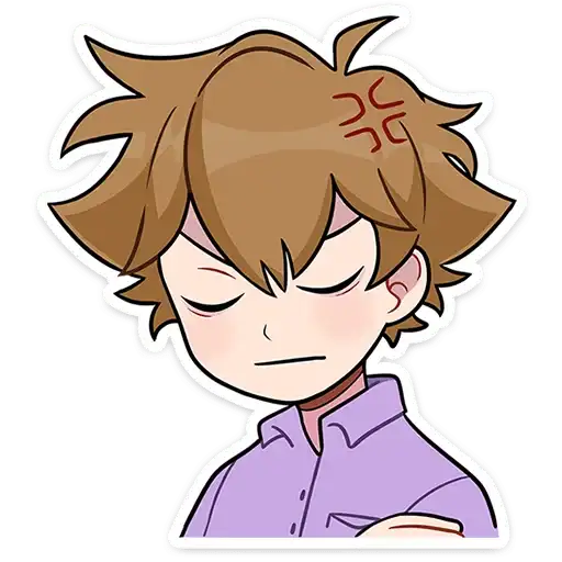 Sticker 😠