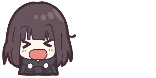 Menhera-chan. Emoji preview