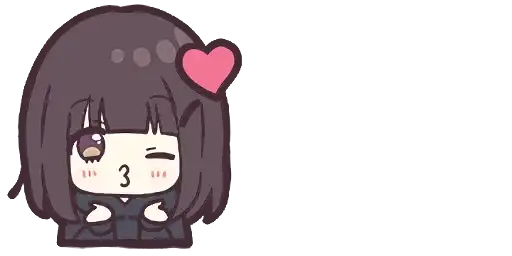 Menhera-chan. Emoji preview
