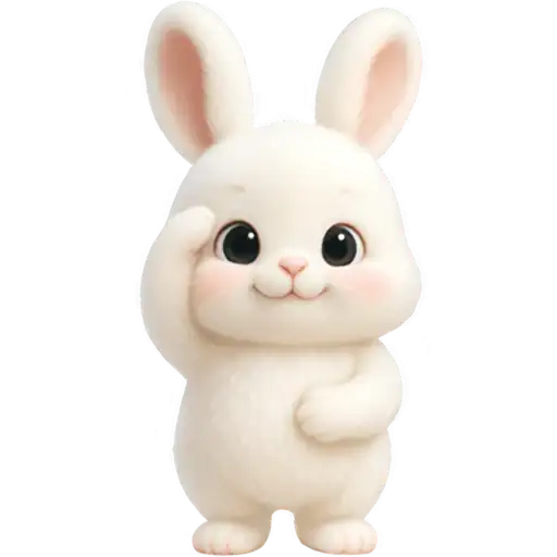 Пушистый кролик preview