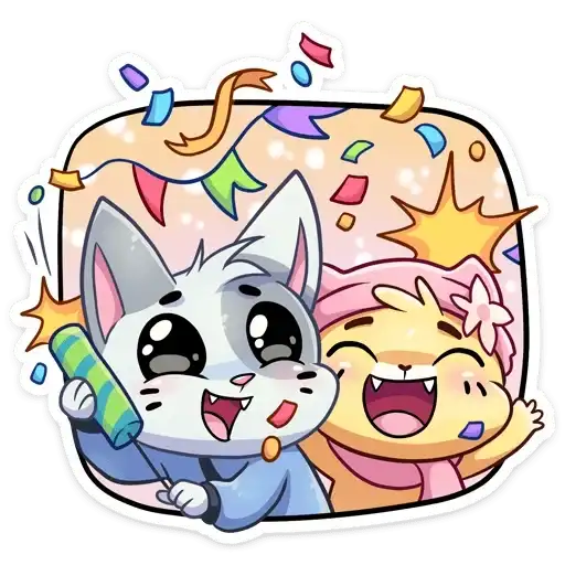Sticker 🐈